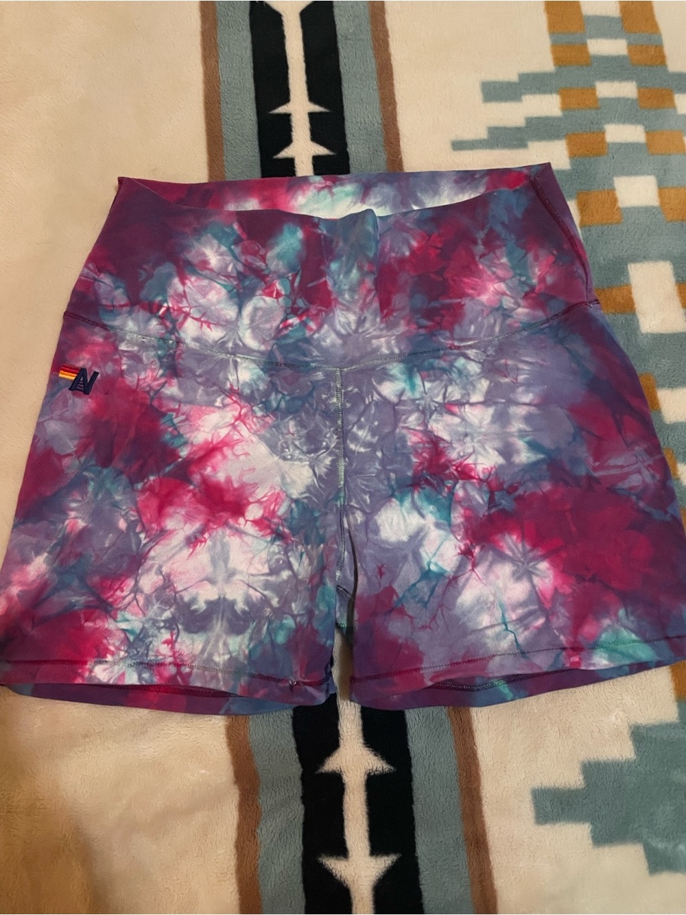 Aviator nation tye dye shorts